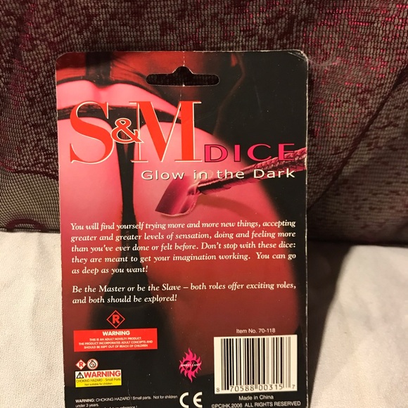 S&M dice - Picture 2 of 2